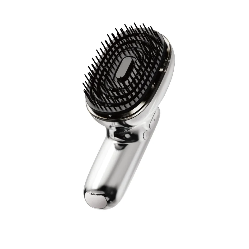 Frizz-free Easy Shine Hair Care Oil Mist Hairbrush Vibration Massage Comb Hair Growth  Ironing  Iron shape comb