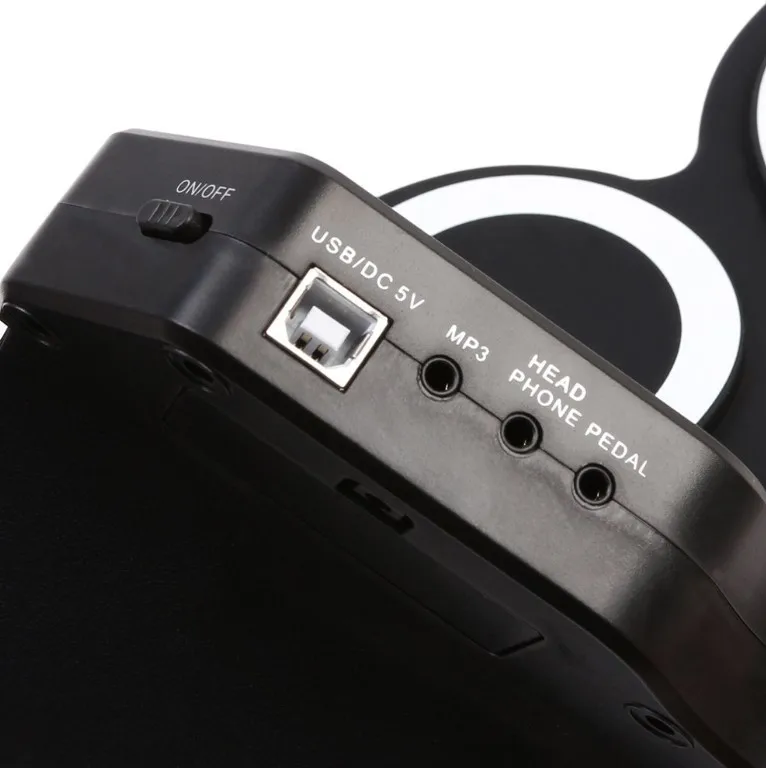 
Portable educational learning electronic roll up drum with 7 silicon pads,silicon roll up drum kit 