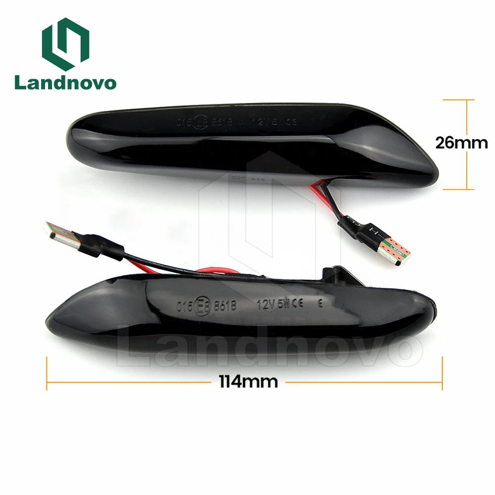 Turn Signal Side Fender Sequential Light Indicator Lamp For BMW E90 E91 E92 E93 E60 E87 E82 E46  LED light