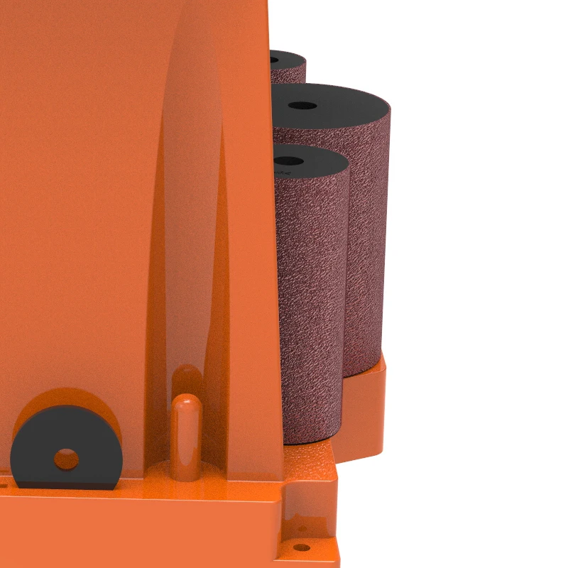 1/2 HP wood sanding vertical drum oscillating spindle sander with dust port