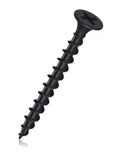 Phosphated and Zinc, best quality factory price black drywall screw for metal tornillos