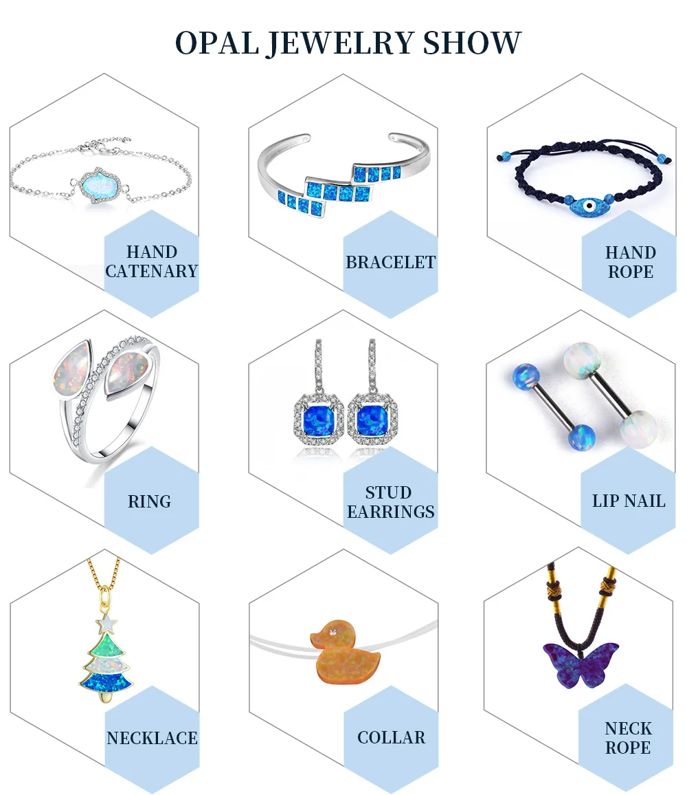 Zhengyong Jewelry OP38 Lab Created Opal Hamsa Hand Shape Synthetic Fire Opal 92 Colors Available