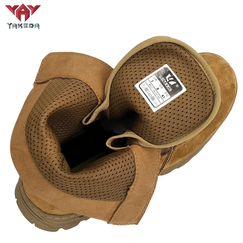 
Yakeda Wholesale SWAT military boots multi function non-slip outdoor activities high Ankle Boots for Men 