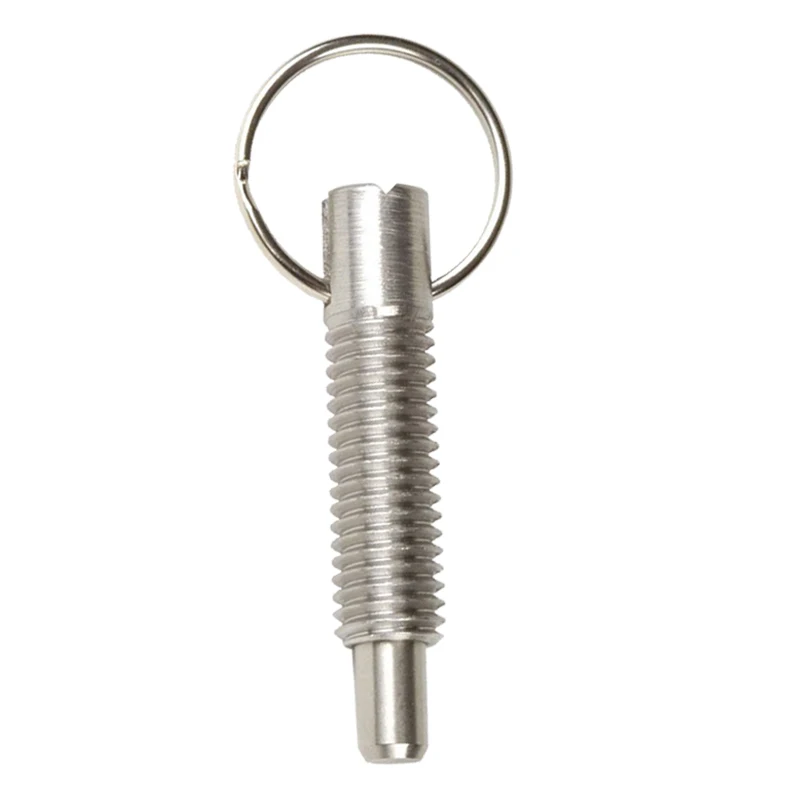 
Stainless Steel Pull Ring spring loaded hand retractable plunger 