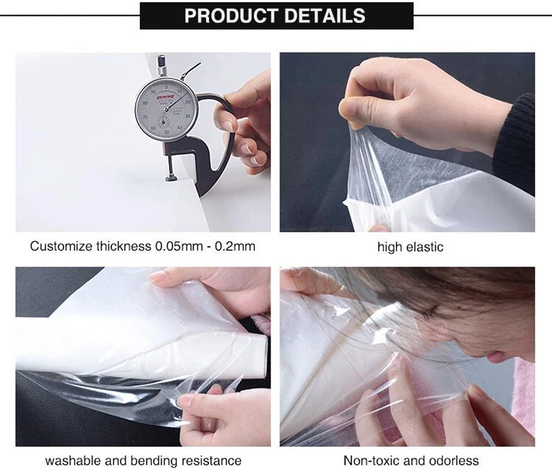 China manufacturer good quality strong glue double sided tpu hot melt adhesive film for textile