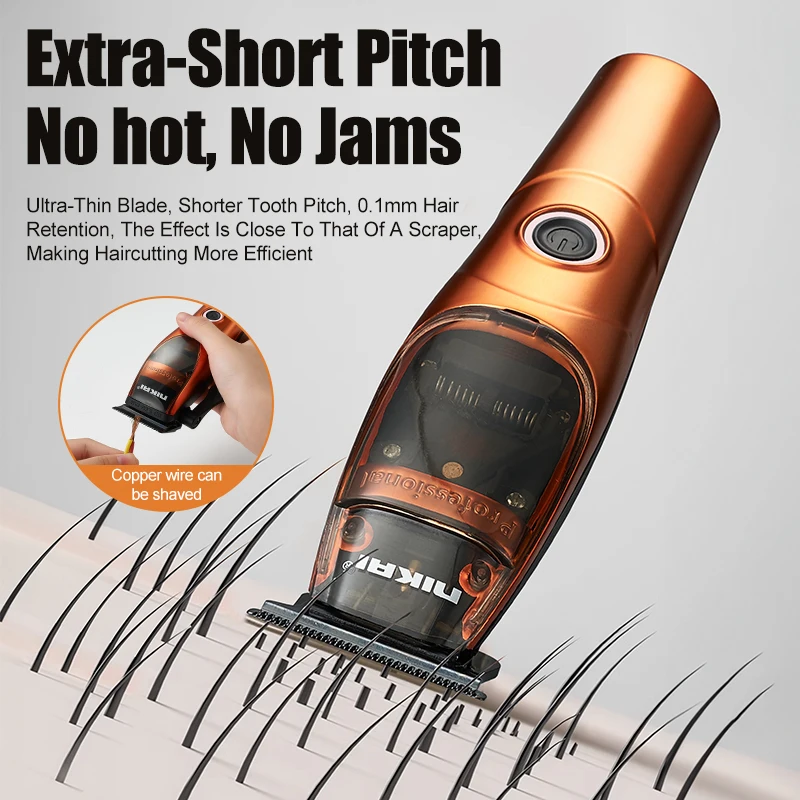 Suttik N-7778 Man Rechargeable Professional Hair Clippers Set With Charging Base Professional Barber For Beard Trimmer Bald Head