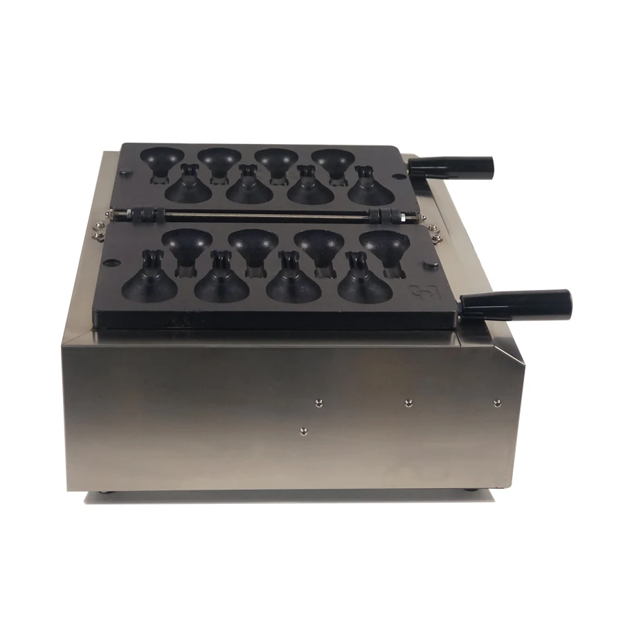 
Electric 1.8KW fast heating cool touch handle sandwich toaster egg waffle maker 21A1014 