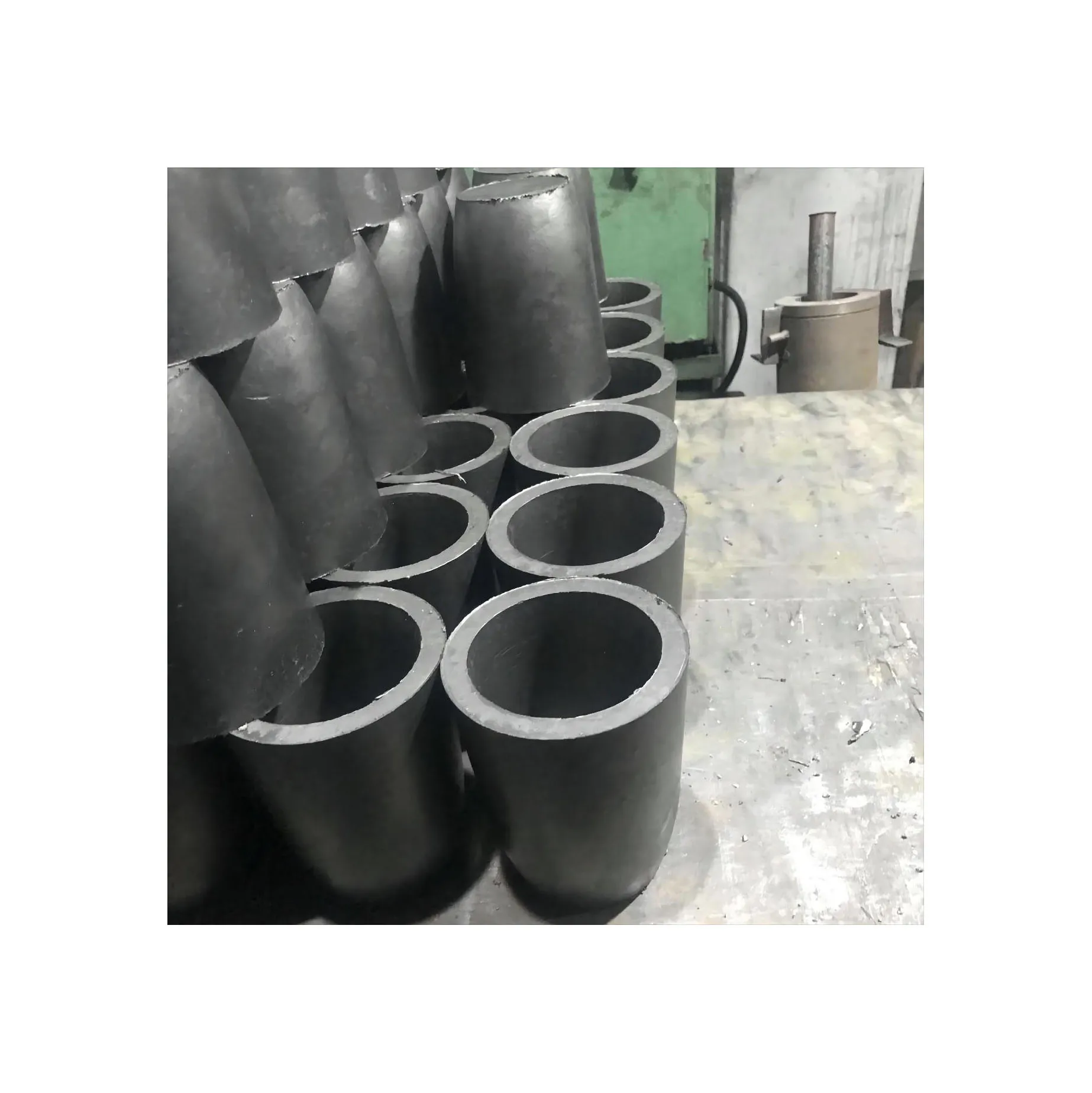 graphite clay crucible 16# factory manufacture  refining and melting gold, sliver, copper, iron, aluminum and gas cutting slag