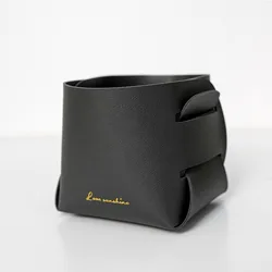 Искусственная кожа, карандаши, чашка, косметика, держатель кистей, канцелярский Органайзер