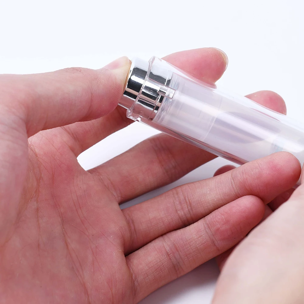 Empty Cosmetic Facial Essential Oil Packaging 5ml 10ml 15ml Eye Cream Lotion Plastic Syringe Bottle