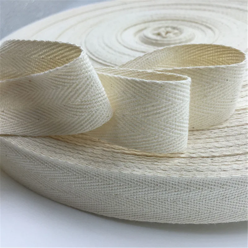 100% Organic Cotton Twill Tape For Garment Print Label
