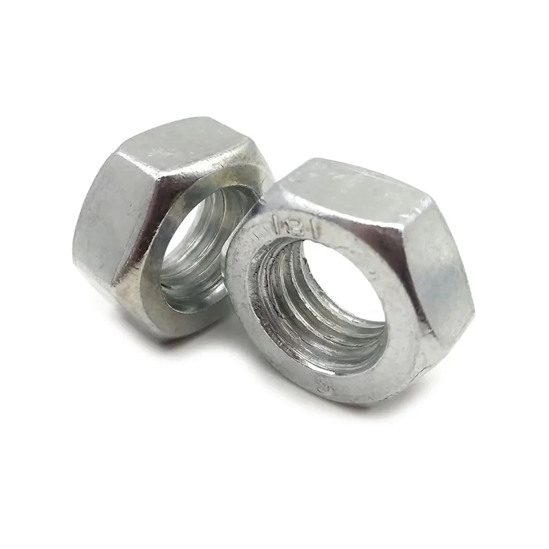 Manufacturer DIN934 Grade 8.8 Carbon Steel Hexagon Nut Black Finished Hex Nut