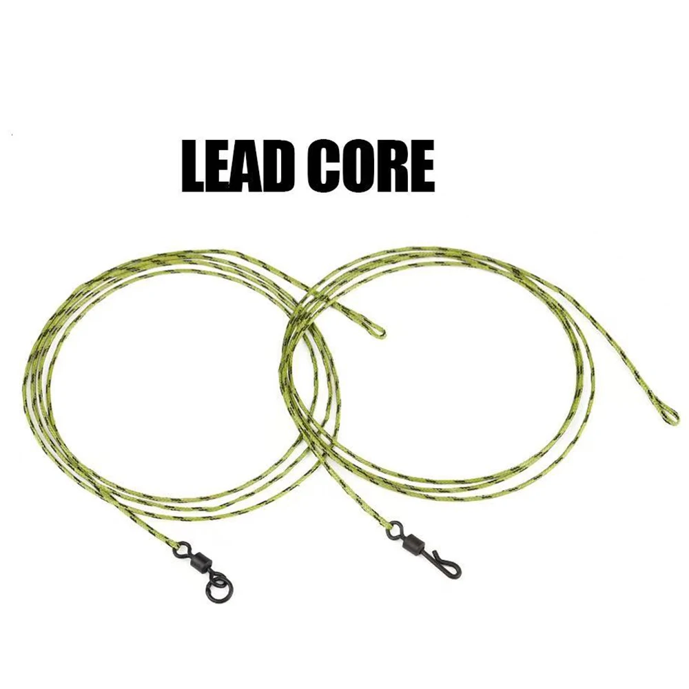 Lead Core Swivel With Rings Quick Change Rings Ready Leadcore for Carp Fishing