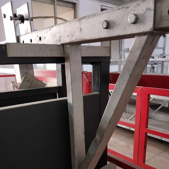 Galvanized hanging scaffold hanging platform\electric ladder lifting hanging working platform