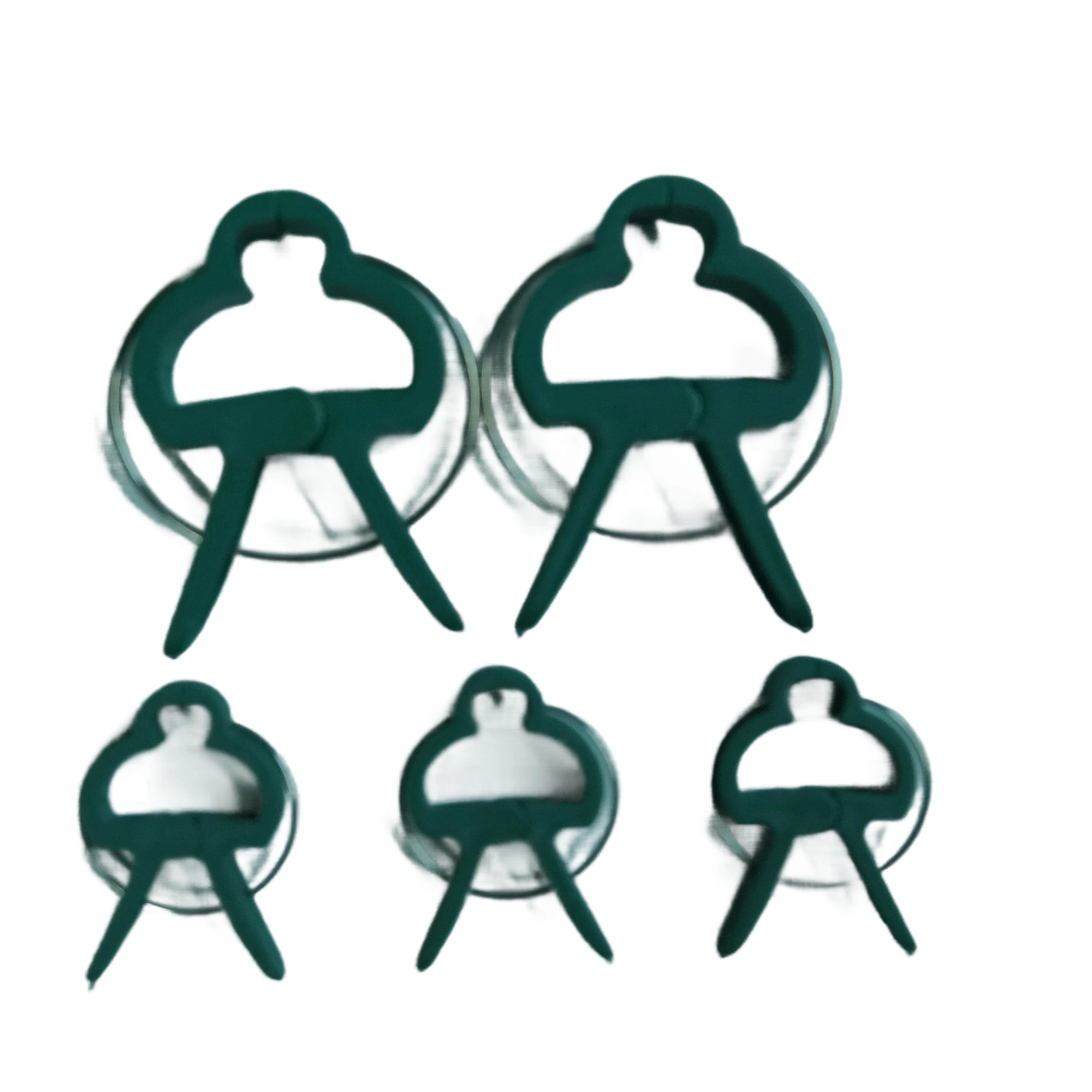 Reusable Plant Clips Patio Support Fixing Clips Green Hanging Hooks Plant Hangers