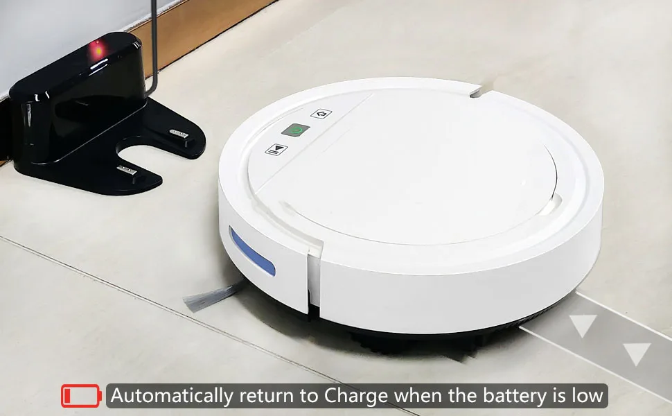self charge vacuum robot cleaner