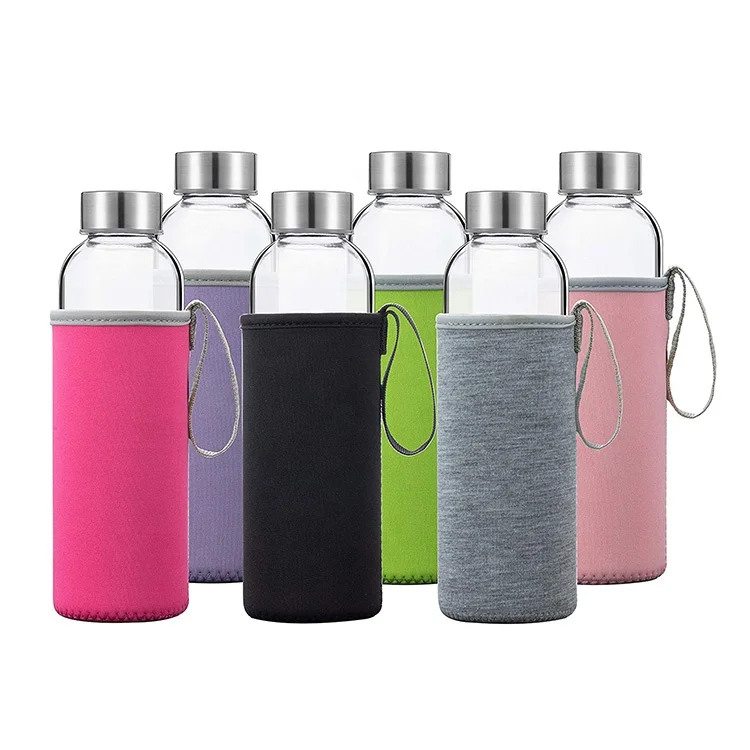 Fashion folding Waterproof cover water neoprene bottle sleeve holder
