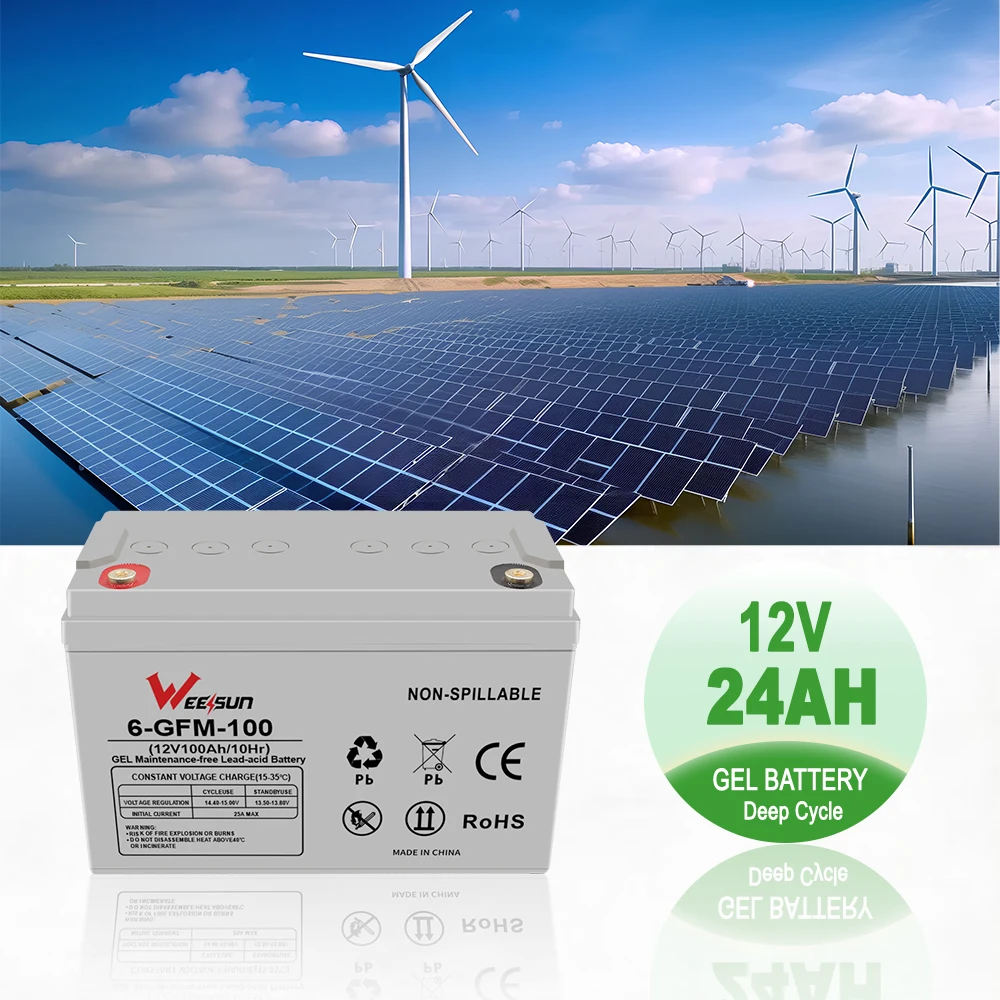 Factory price high capacity long life gel ups 12v100ah lead acid battery 12v power supply for solar panel home use