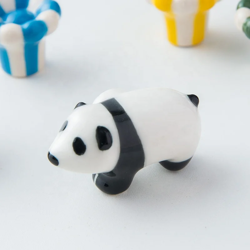 Customized Minimalist Furniture Hardware Handle Cartoon Style Drawer Knob Door Cupboard Wardrobe Kitchen Ceramic Cabinet Handles