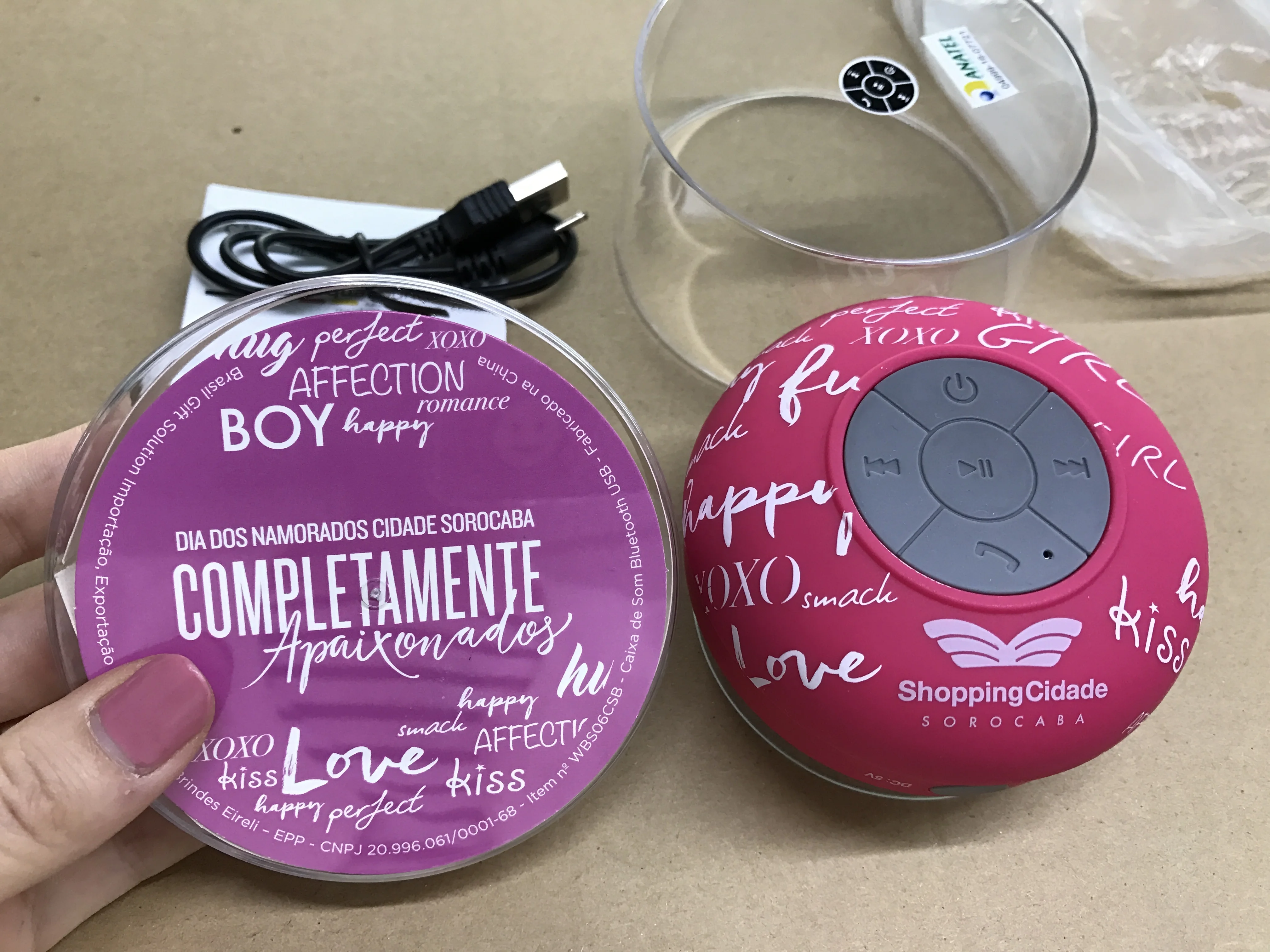 factory Wholesale Waterproof Wireless Best printing speaker Portable Active Speaker