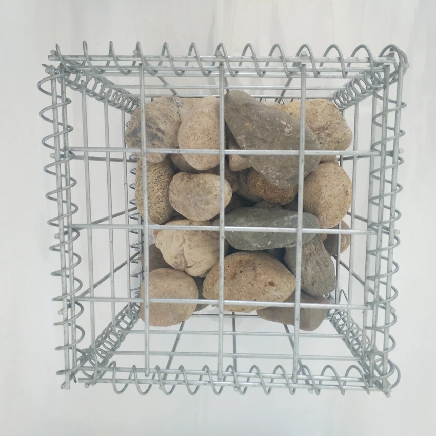 Galfan сварные габионные подпорные стены блоки 200x100x50 коробки габионная корзина каменная клетка садовый