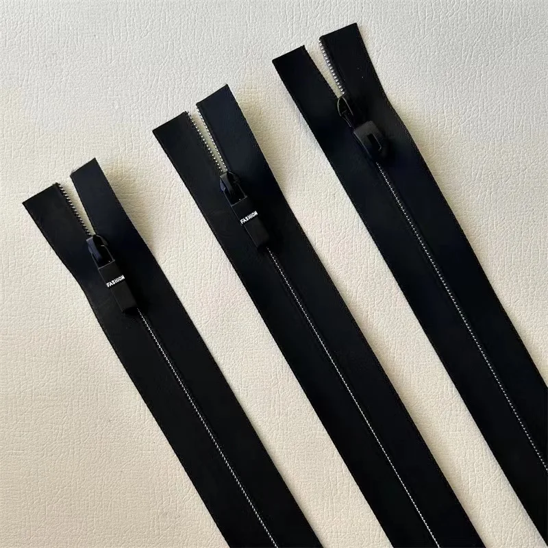 Custom Printing Reflective Waterproof Zipper #3#5 Waterproof Zip Sustainable Zipper Shoes Zippers for Jackets Nylon Cloes-end