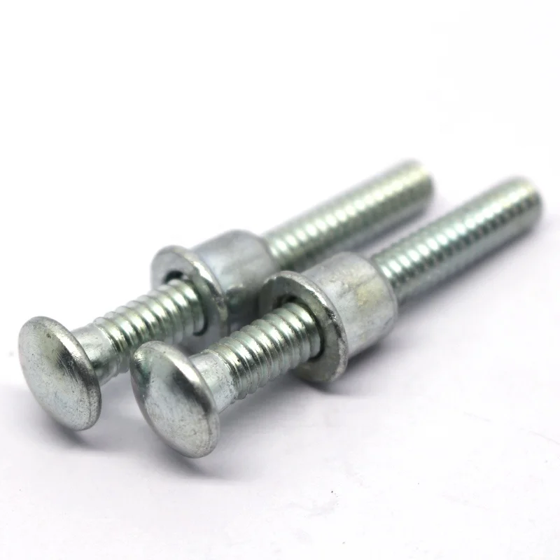 Wholesale all steel ring-grooved  lockbolt pop blind  rivet with threaded lockbolt