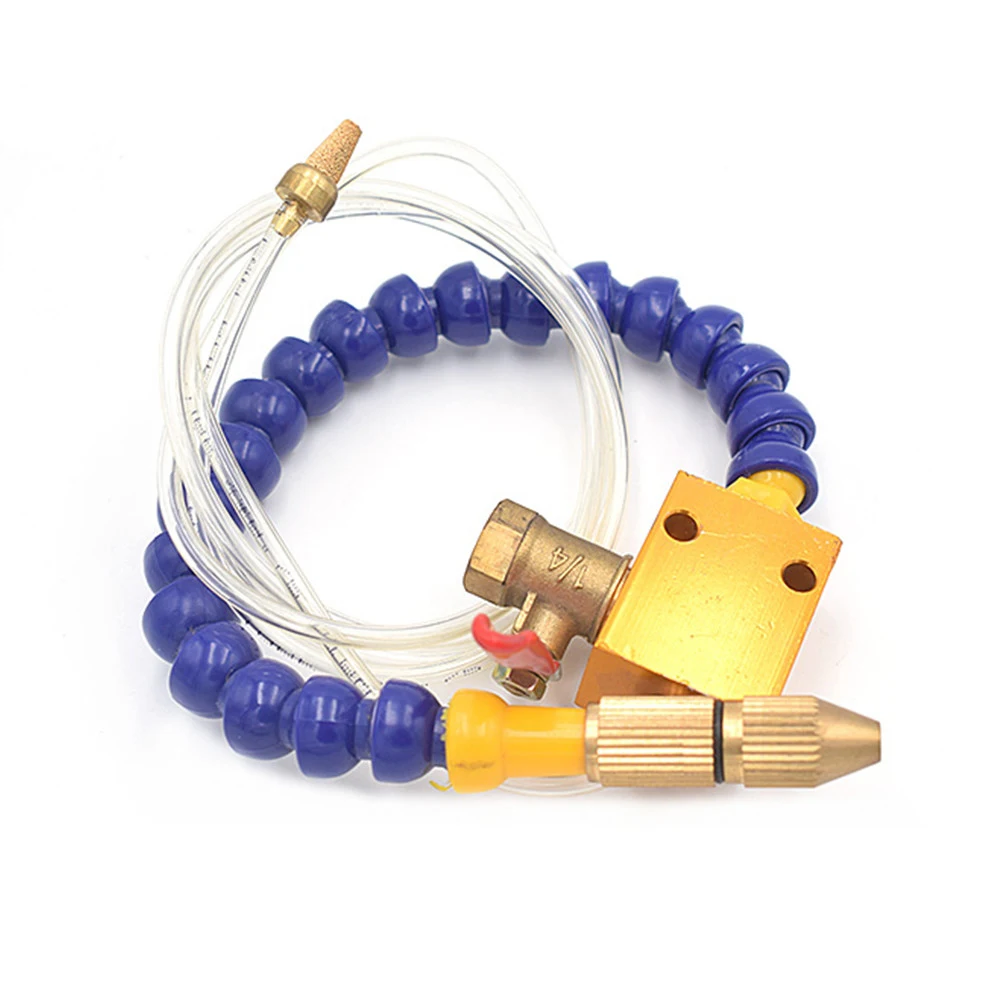 Cooling Sprayer Mist Coolant Lubrication Spray System for 8mm Air Pipe CNC Lathe Milling Drill Engraving Machine Tool
