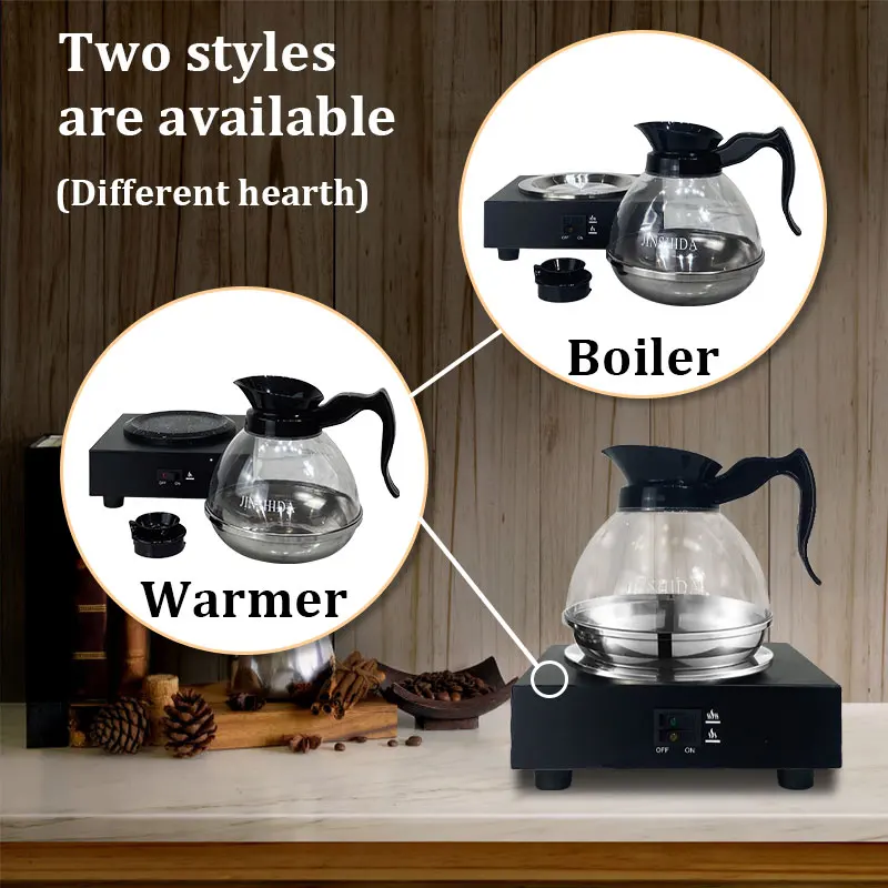 DEWEISI electrical coffee decanter warmer electric coffee kettle electric coffee pot warmer stove appliances kitchen home