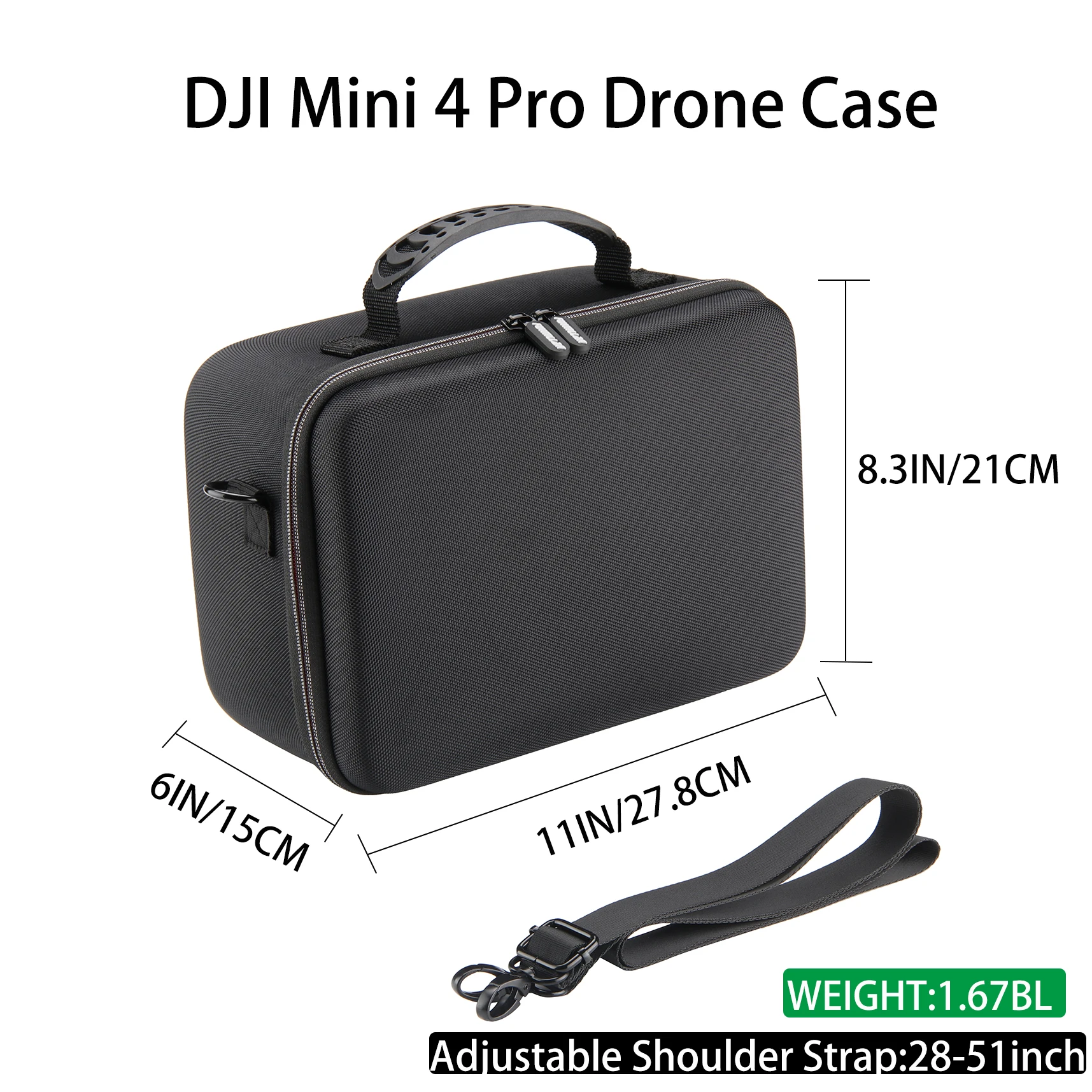 Пользовательский водонепроницаемый жесткий органайзер для дрона EVA DJI MINI 4 PRO Аксессуары Дорожный Чехол