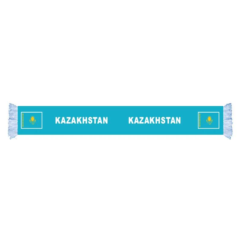 Товары RTS шарф для фанатов чемпионата Казахстана по футболу страны футбольный из полиэстера атласный с цифровым принтом в наличии