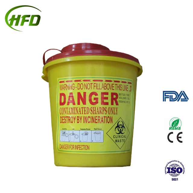 medical health care products medical sharps bin waste container sharps container