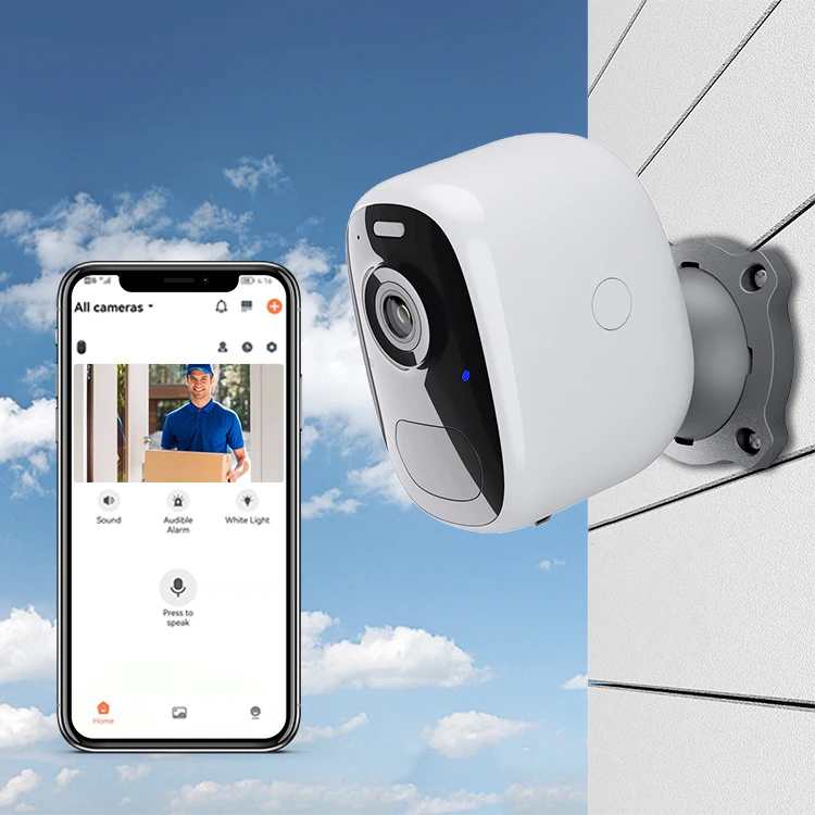 1080P HD Battery Security Camera Long Life Battery Two-way Voice Security Camera