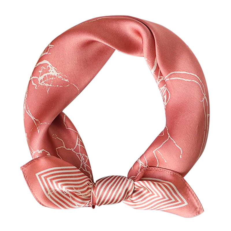 
Оптовая продажа, элегантный роскошный дизайнерский винтажный женский Шелковый Маленький модный квадратный шарф 