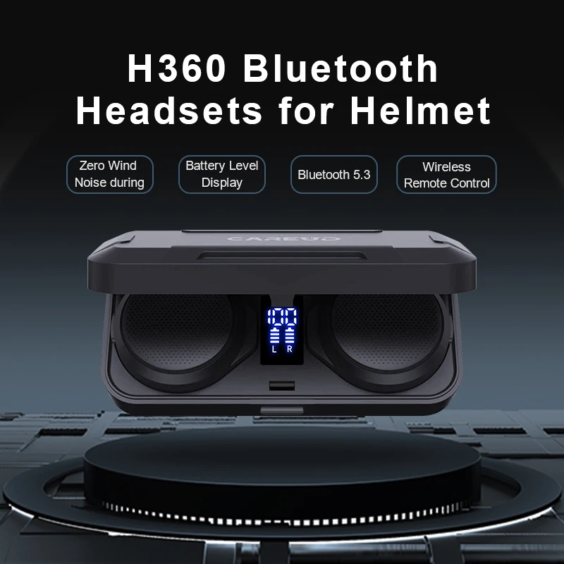 High-Performance Wireless Helmet Bluetooth Earphones for Riding and Skiing with Helmet