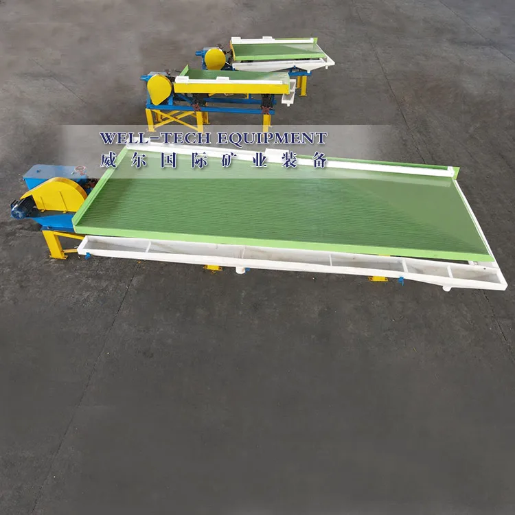  Shaking table gold/Tin/chrome/tantalum niobium mining equipment from China JiangXi