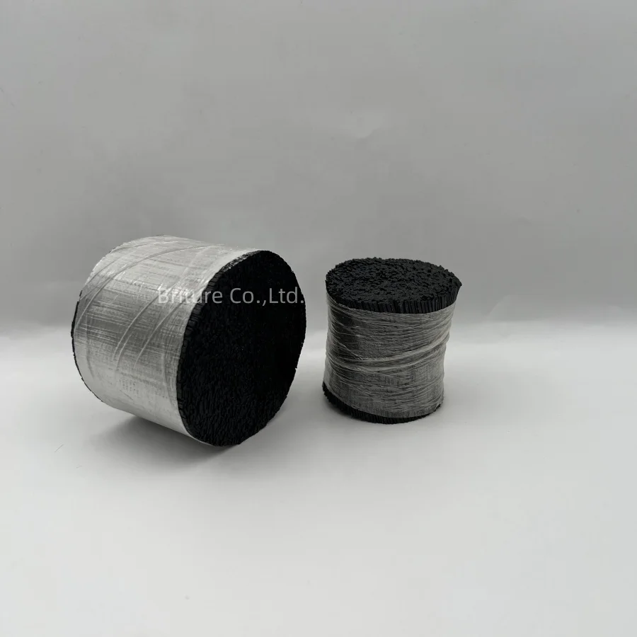 Black Polypropylene Fiber PP Fibre Embossed Macro-Synthetic Reinforced Concrete High Performance Construction Material