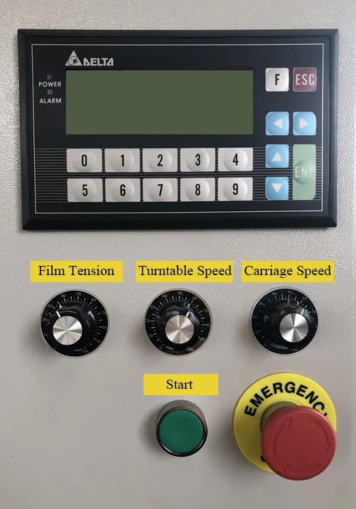 Factory Direct UCR-T1650D Automatic Pallet Wrapper with Top Press For Sale