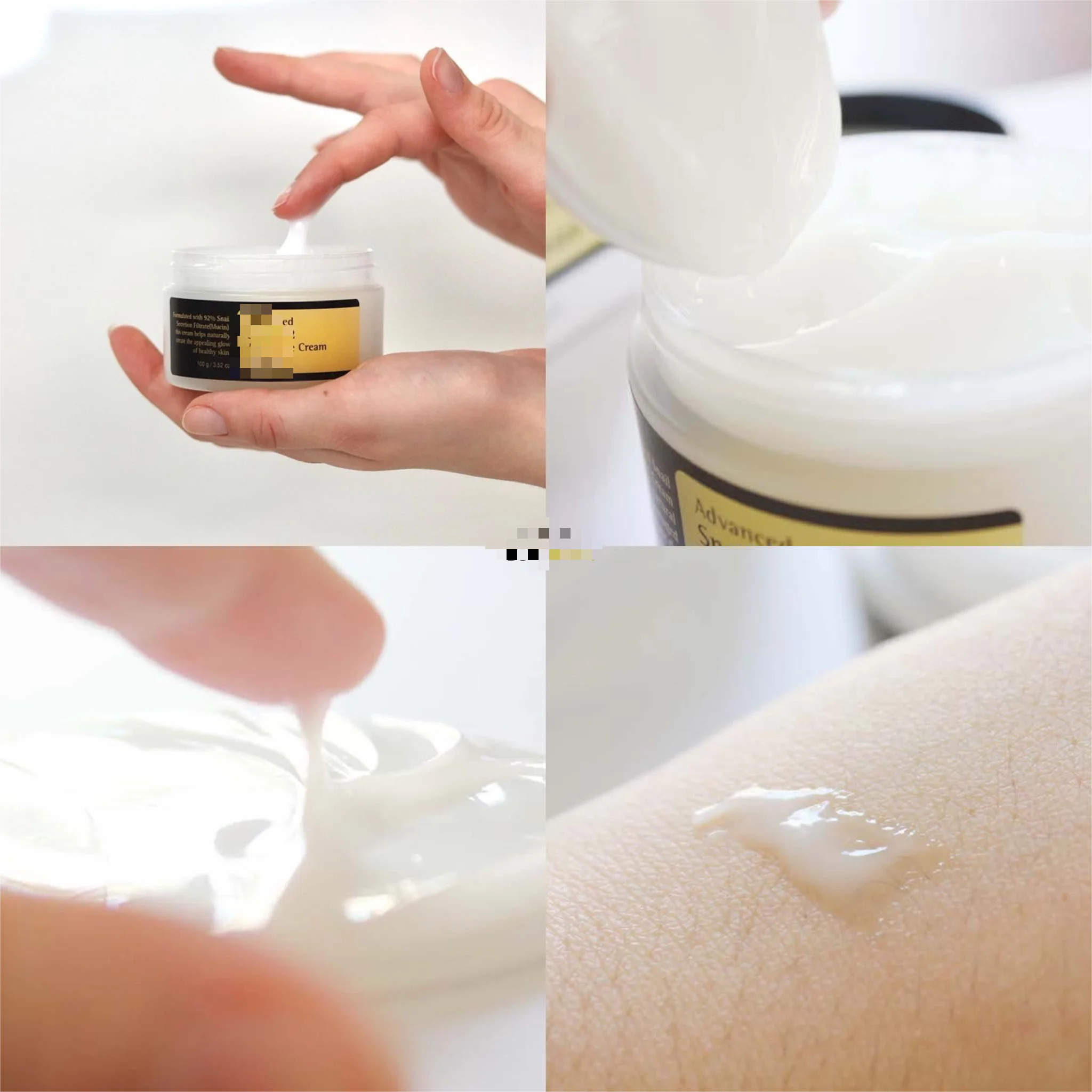 Advanced Snail Mucin Gel Daily Deep Cleansing Gel for Dry & Sensitive Skin hydrating super moisturizing crea eye cream 25ml