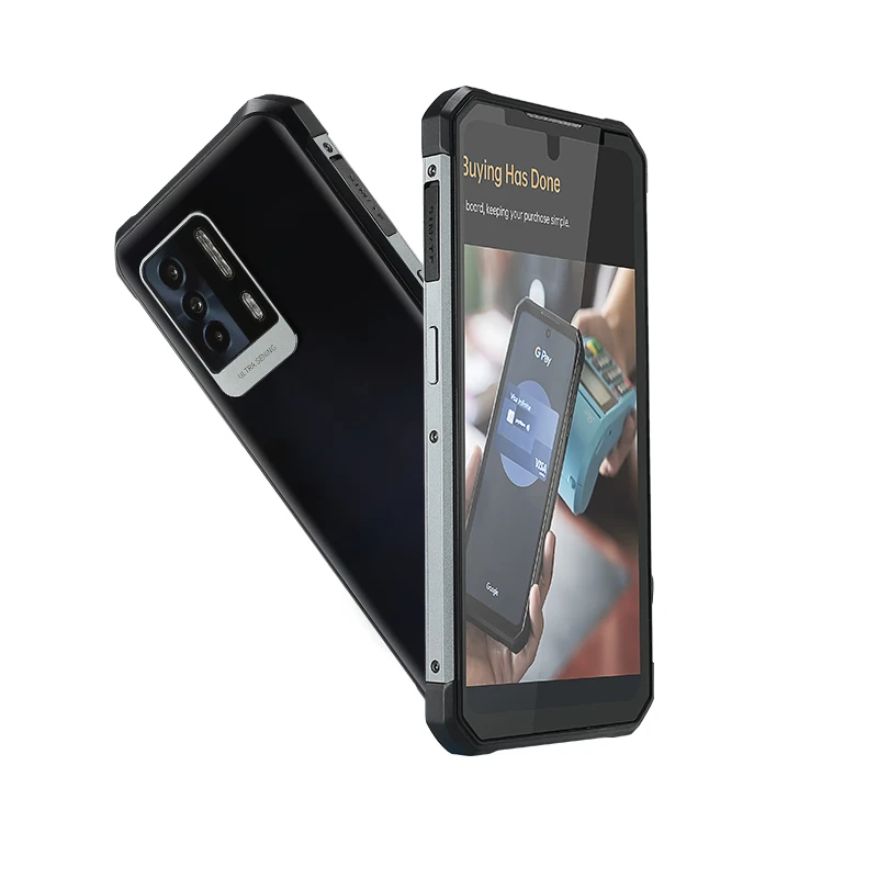 HUGEROCK WP17 android 11 6.78 inch ip68 rugged smartphone 8gb 128gb  nfc cell phone 5g mobile phones  industrial grade