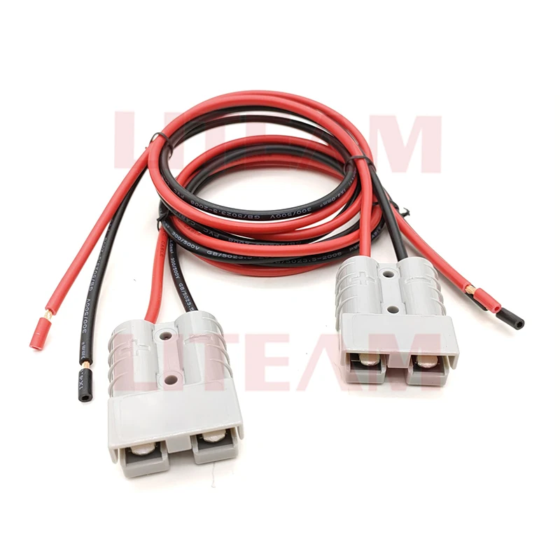 Factory OEM 50a 600v Power Connector With Extension Cable for UPS Battery Custom Battery Wire Harness for Electric Vehicle Car