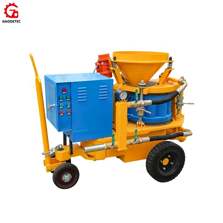 GZ-9E 9m3/h Electric Drive Dry Mix Concrete Spraying Machine for Swimming Pool