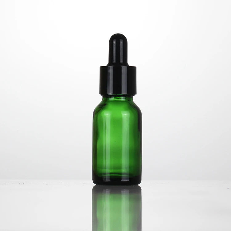 15ml cosmetic serum bottle hemp oil bottle glass dropper bottle
