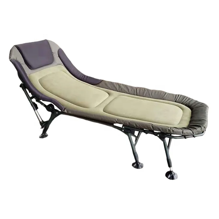Wholesaler Outdoor Durable Material Design Folding Fishing Chairs Carp Fishing Chair Bed