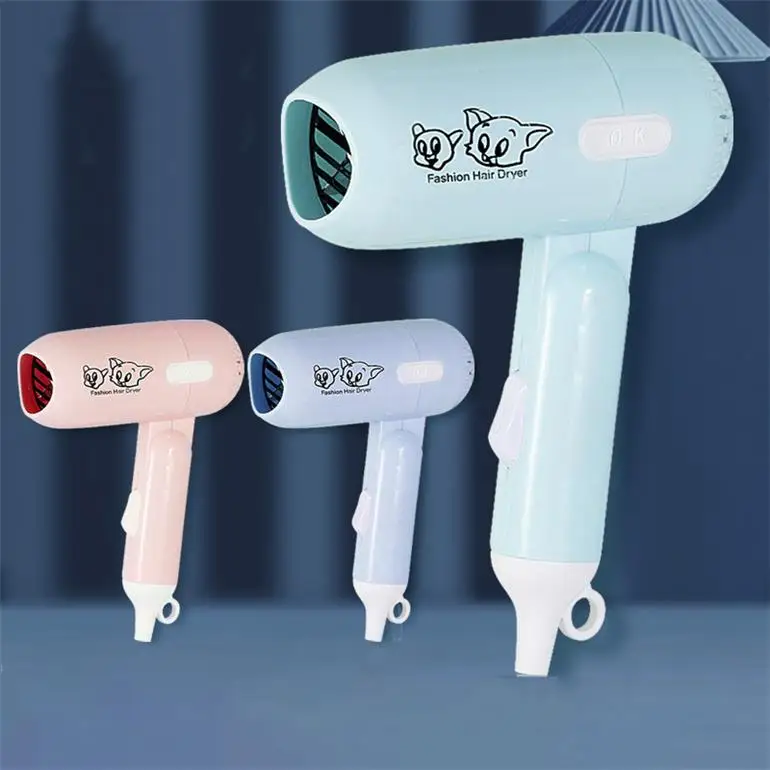 Factory Wholesale Negative Ion, Portable Low Noise High Wind Hot and Cold Blowing Hair Dryer/