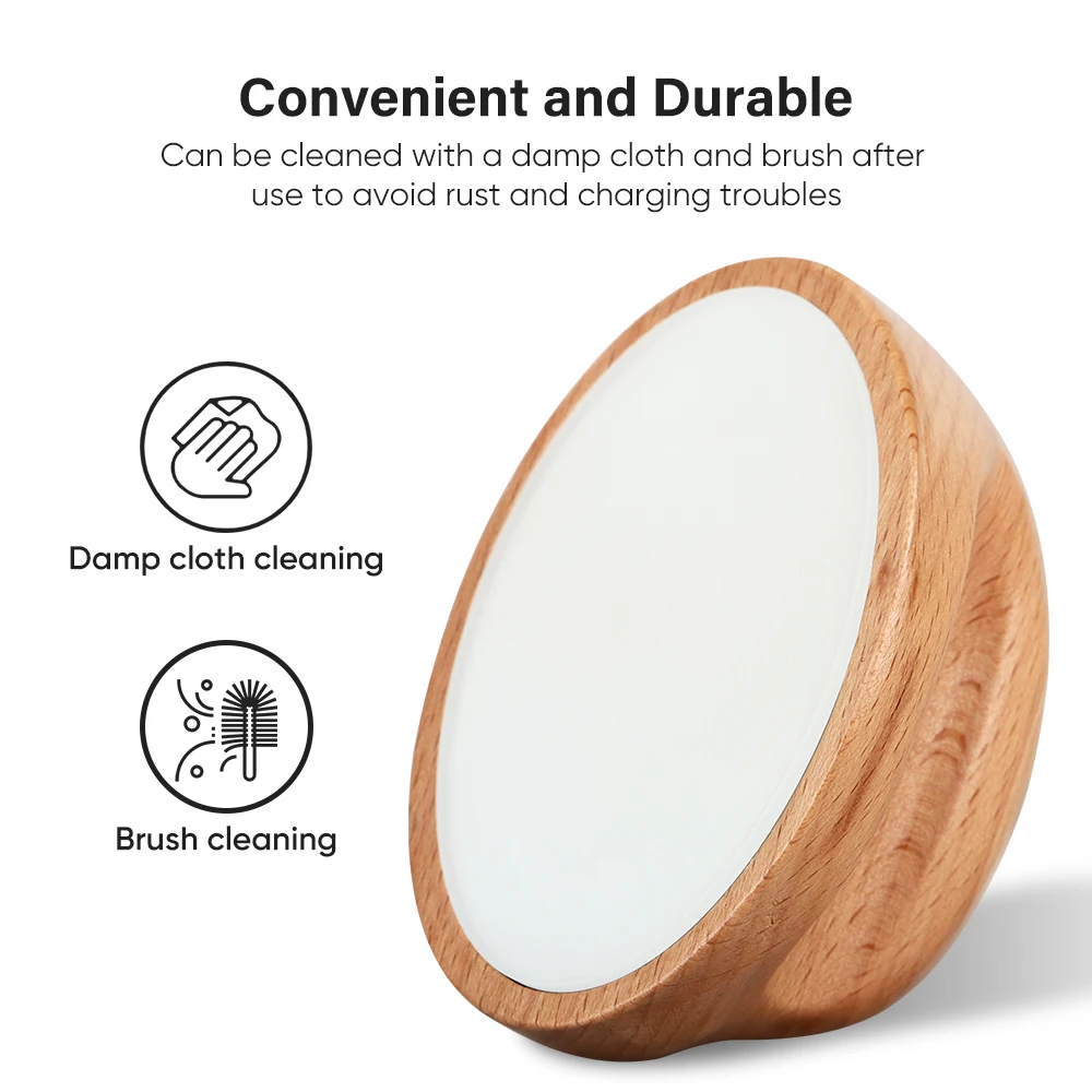 ONU Design Wood Crystal Hair Eraser for Women Glass Crystal Hair Remover Nano Crystal Hair Removal