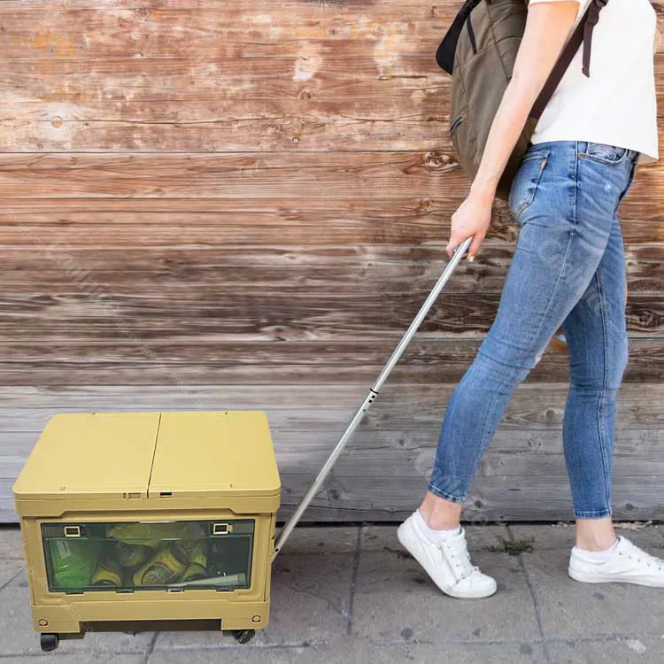 Multifunctional Outdoor Storage Box Portable Plastic Picnic and Household Debris Moving Convenient for Kitchen Use