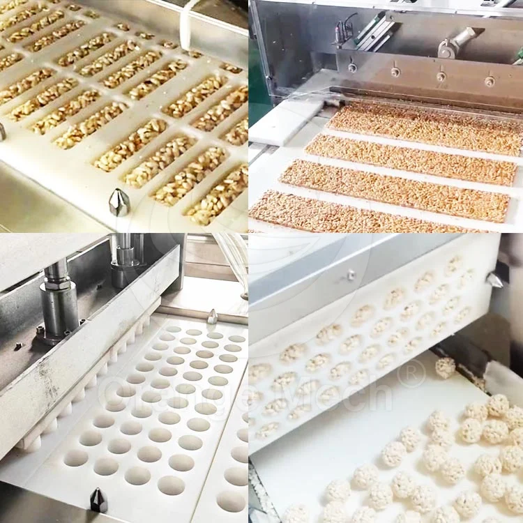 Automatic Heat Preservation  High Temperature Resistant Sesame Candy Peanut Candy Crispy Rice Candy Mixer Making  Machine