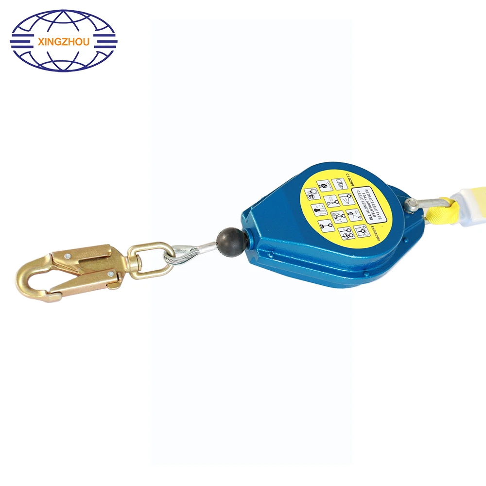 EN360 Certificated Customized  Retractable Fall Arrester for Construction