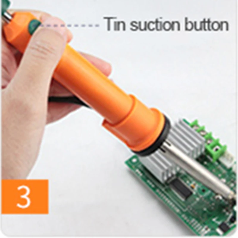 SY365-8 Solder Sucker 36W Welding Repair Tool Tin Melting/Tin Suction Dual Purpose Electric Solder Sucker Desoldering Pump
